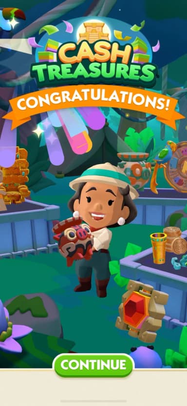 Treasure events